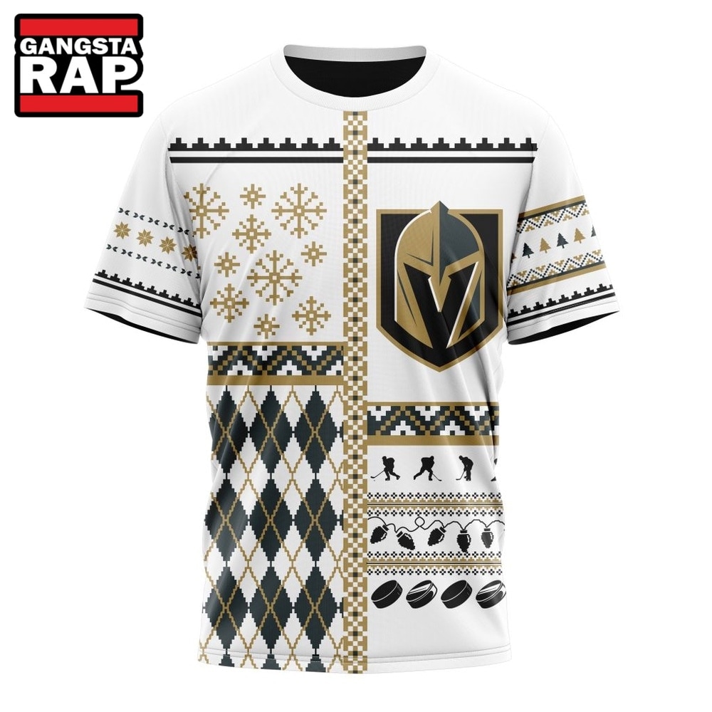 NHL Vegas Golden Knights Specialized Christmas Is Coming New Design Hoodie, T Shirt , NHL 3D Shirt NHL Vegas Golden Knights Specialized Christmas Is Coming New Design Hoodie, T Shirt , NHL 3D Shirt