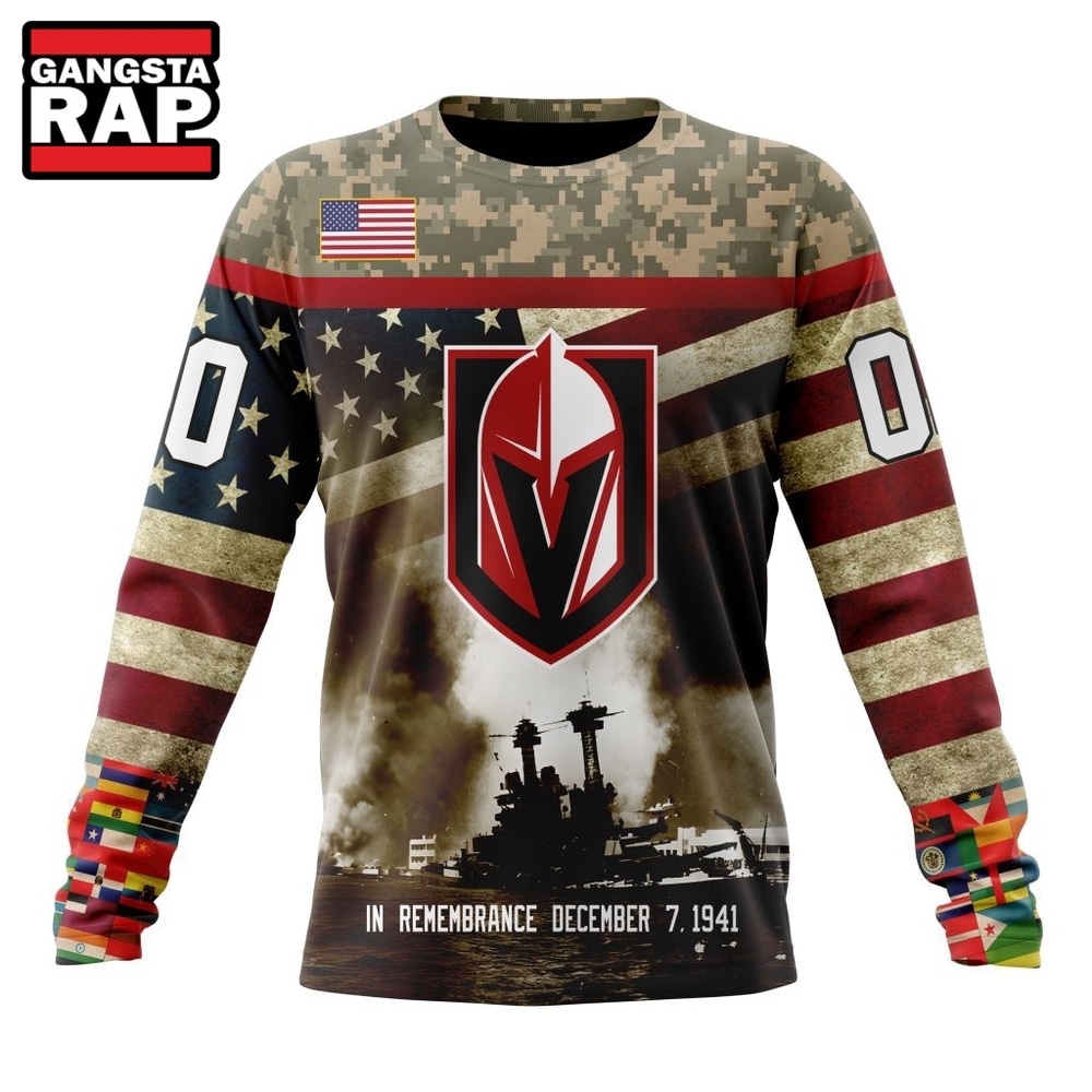 NHL Vegas Golden Knights Specialized Unisex Kits Remember Pearl Harbor Hoodie, T Shirt , NHL 3D Shirt NHL Vegas Golden Knights Specialized Unisex Kits Remember Pearl Harbor Hoodie, T Shirt , NHL 3D Shirt