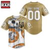 NHL Vegas Golden Knights x BB 8 D Star War Baseball Jersey , NHL Baseball Shirt 3 NHL Vegas Golden Knights x BB 8 D Star War Baseball Jersey , NHL Baseball Shirt Nhl Vegas Golden Knights X BB 8 D Star War Baseball Jersey 1