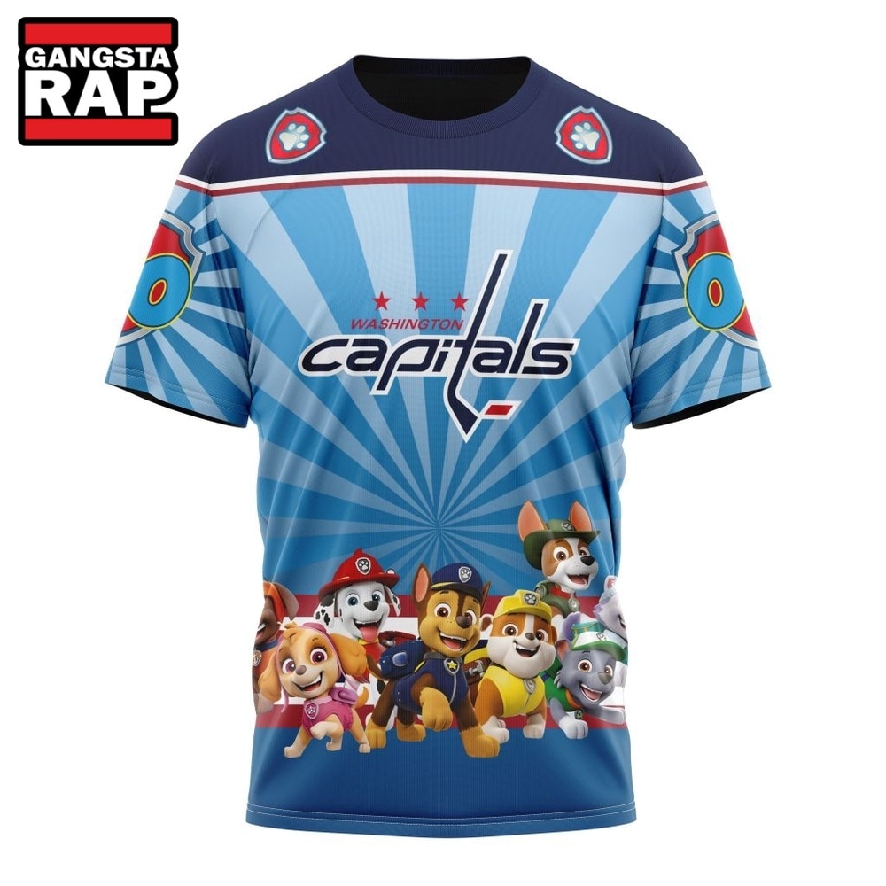 NHL Washington Capitals Special Paw Patrol Kits Hoodie, T Shirt , NHL 3D Shirt NHL Washington Capitals Special Paw Patrol Kits Hoodie, T Shirt , NHL 3D Shirt