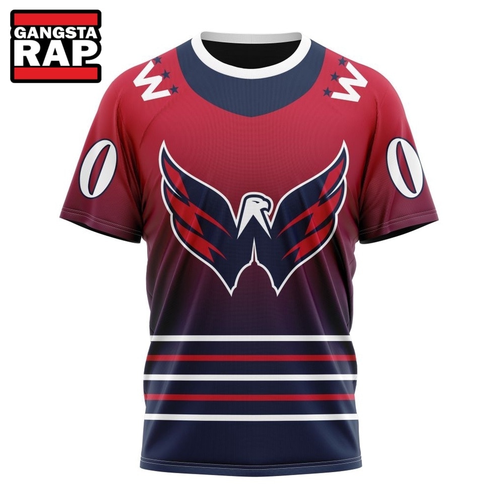 NHL Washington Capitals Special Retro Gradient Design Hoodie, T Shirt, NHL 3D Shirt NHL Washington Capitals Special Retro Gradient Design Hoodie, T Shirt, NHL 3D Shirt