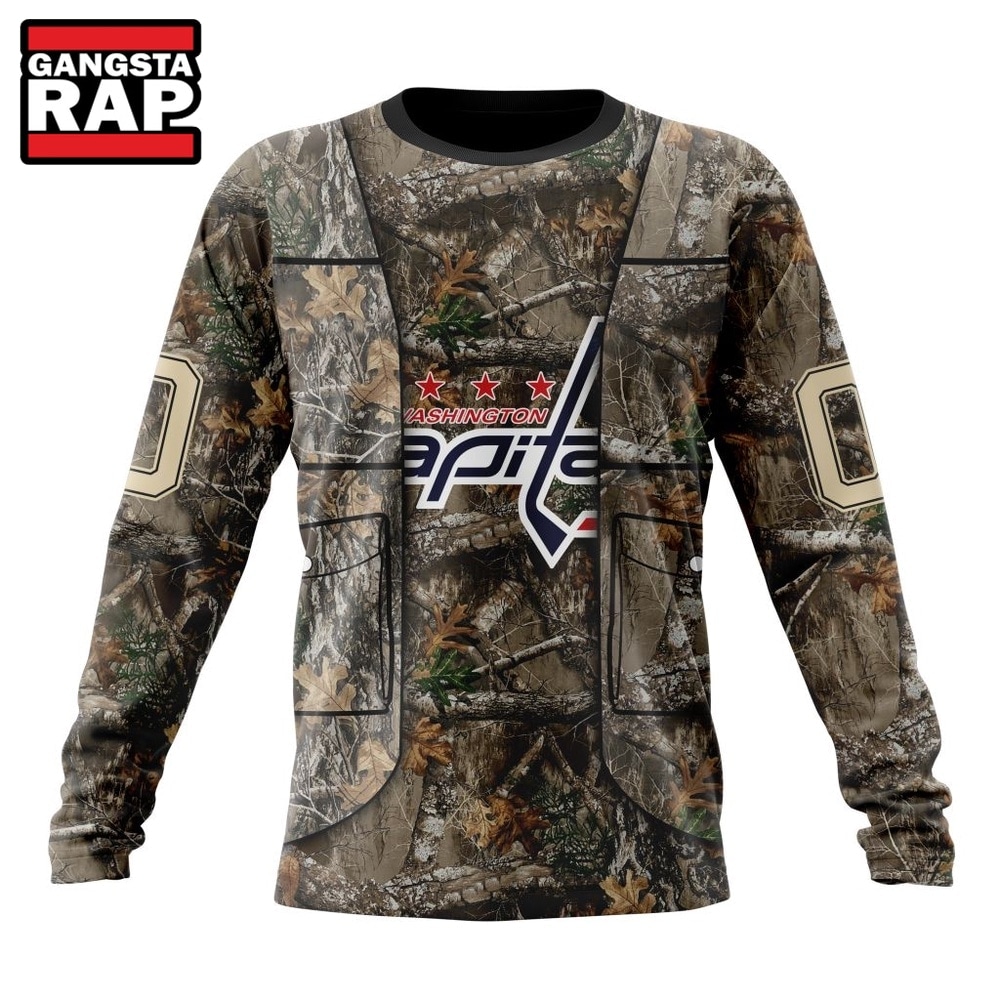 NHL Washington Capitals Specialized Unisex Vest Kits With Realtree Camo Hoodie, T Shirt, NHL 3D Shirt NHL Washington Capitals Specialized Unisex Vest Kits With Realtree Camo Hoodie, T Shirt, NHL 3D Shirt