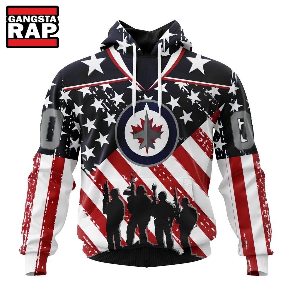 NHL Winnipeg Jets Specialized Kits For Honor USS Military Hoodie, T Shirt , NHL 3D Shirt Nhl Winnipeg Jets Specialized Kits For Honor Uss Military Hoodie T Shirt 1