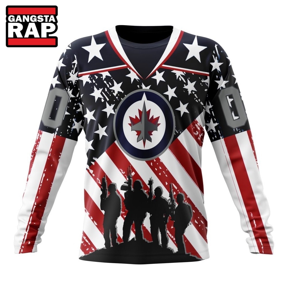 NHL Winnipeg Jets Specialized Kits For Honor USS Military Hoodie, T Shirt , NHL 3D Shirt NHL Winnipeg Jets Specialized Kits For Honor USS Military Hoodie, T Shirt , NHL 3D Shirt