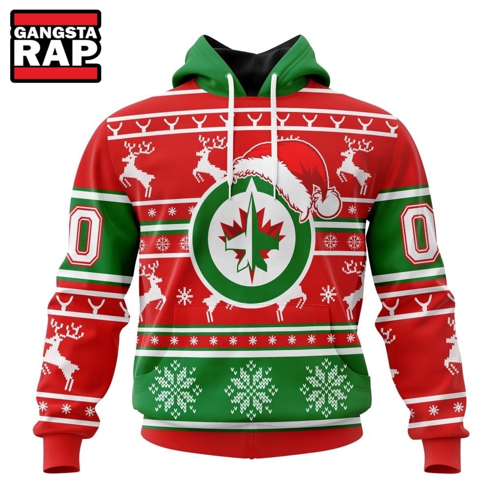 NHL Winnipeg Jets Specialized Unisex Christmas Is Coming Hoodie, T Shirt , NHL 3D Shirt Nhl Winnipeg Jets Specialized Unisex Christmas IS Coming Hoodie T Shirt 1