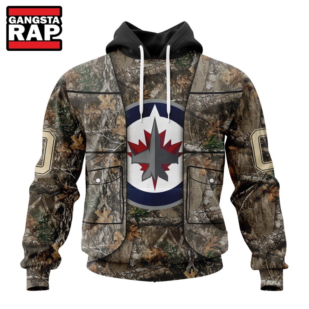NHL Winnipeg Jets Specialized Unisex Vest Kits With Realtree Camo Hoodie, T Shirt, NHL 3D Shirt NHL Winnipeg Jets Specialized Unisex Vest Kits With Realtree Camo Hoodie, T Shirt, NHL 3D Shirt