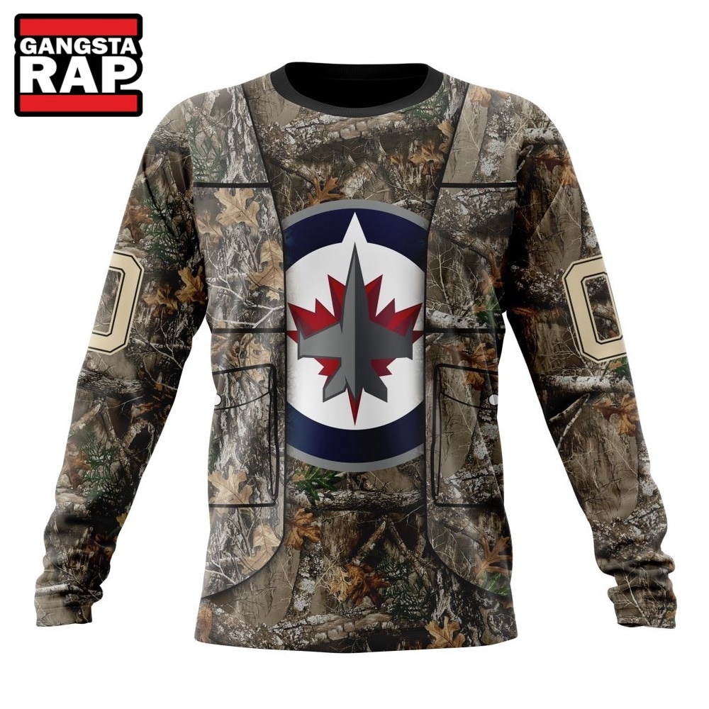 NHL Winnipeg Jets Specialized Unisex Vest Kits With Realtree Camo Hoodie, T Shirt, NHL 3D Shirt NHL Winnipeg Jets Specialized Unisex Vest Kits With Realtree Camo Hoodie, T Shirt, NHL 3D Shirt
