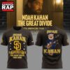 Noah Kahan x San Diego Padres The Great Divide Tour 2026 T Shirt, Trending Design Shirt Noah Kahan X San Diego Padres The Great Divide Tour 2026 T Shirt