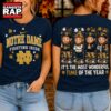 Notre Dame Fighting Irish 2026 NCAA Autumn Festive Cheer T Shirt , NCAA 3D Shirt Notre Dame Fighting Irish 2026 Ncaa Autumn Festive Cheer T Shirt