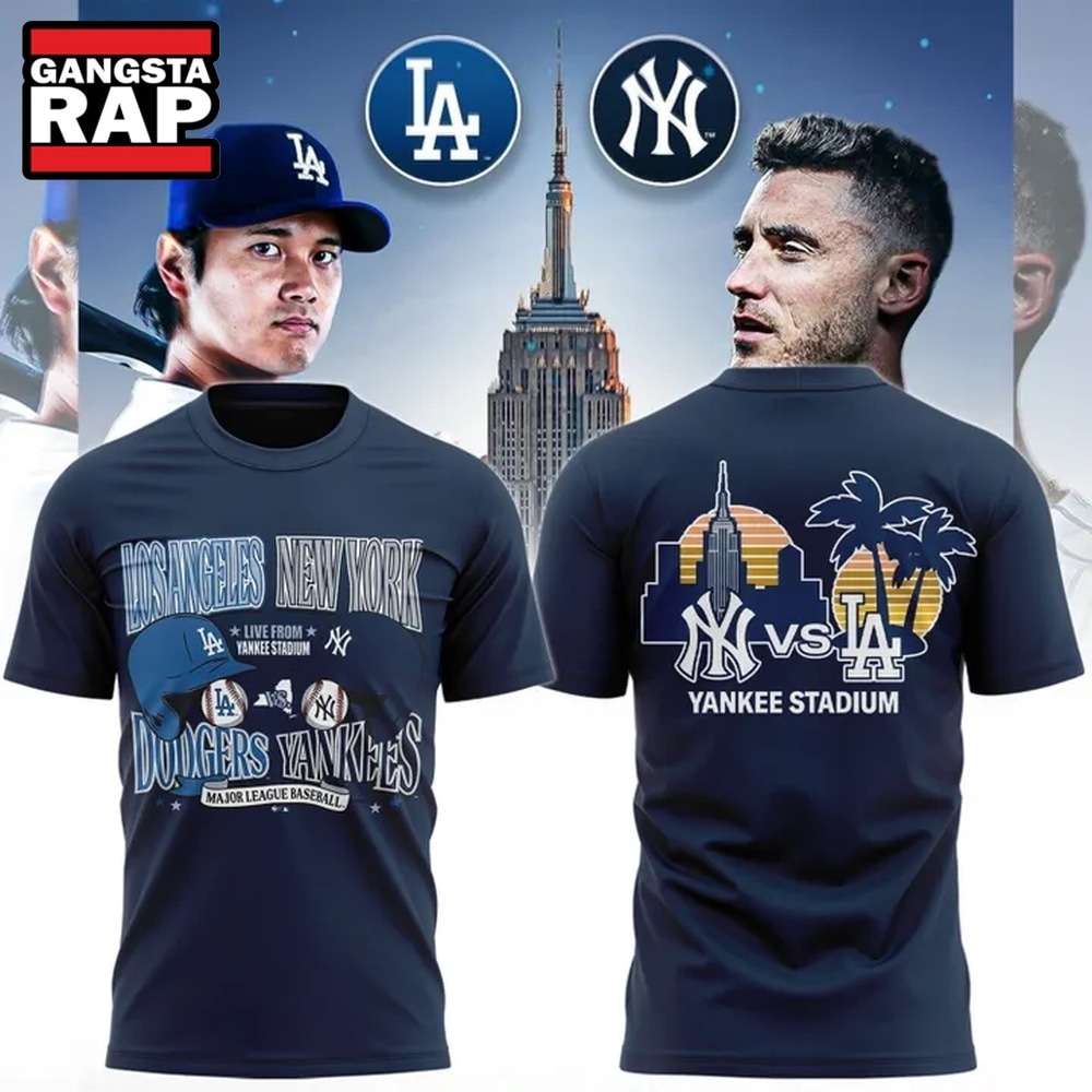 NY Dodgers x New York Yanke 2026 Yankee Stadium 3D Shirt, Trending Design Shirt NY Dodgers x New York Yanke 2026 Yankee Stadium 3D Shirt, Trending Design Shirt