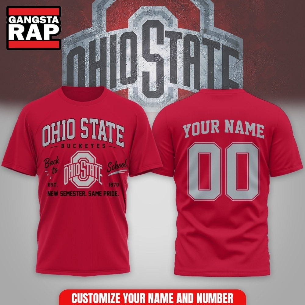Ohio State Buckeyes NCAA Campus Pride Back to School 2026 Personalized 3D Shirt , NCAA 3D Shirt Ohio State Buckeyes NCAA Campus Pride Back to School 2026 Personalized 3D Shirt , NCAA 3D Shirt