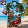 Ohio State Buckeyes NCAA No Work No Stress Hawaiian Shirt , Trending NCAA Hawaiian Ohio State Buckeyes Ncaa NO Work NO Stress Hawaiian Shirt