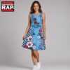 Ole Miss Rebels NCAA Sporty Floral Elegance Women’s Sleeveless Dress, NCAA Women Dress Shirt Ole Miss Rebels Ncaa Sporty Floral Elegance Women S Sleeveless Dress