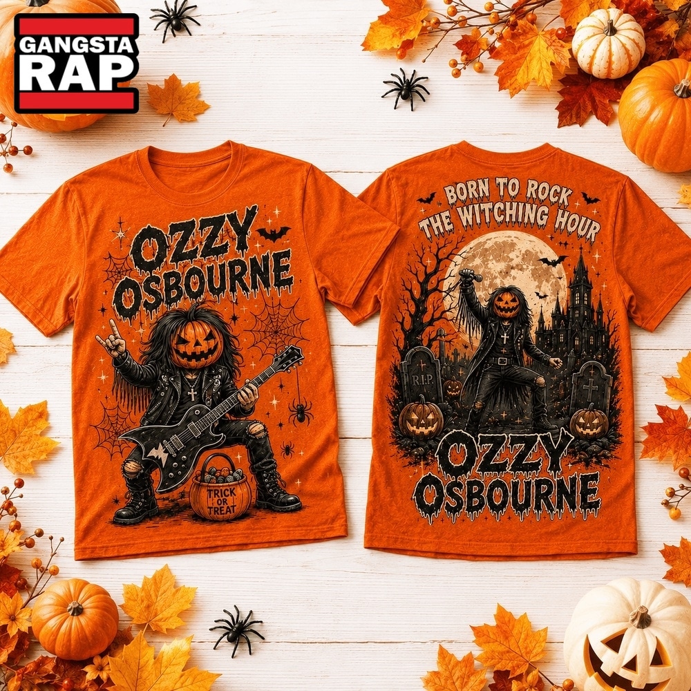 Ozzy Osbourne Pumpkin Rock Halloween 2026 3D Shirt , Music Trend Shirt Ozzy Osbourne Pumpkin Rock Halloween 2026 3D Shirt