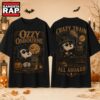 Ozzy Osbourne x Snoopy Halloween Crazy Train All Aboard 3D Shirt , Music Trending 3D Shirt Ozzy Osbourne X Snoopy Halloween Crazy Train All Aboard 3D Shirt