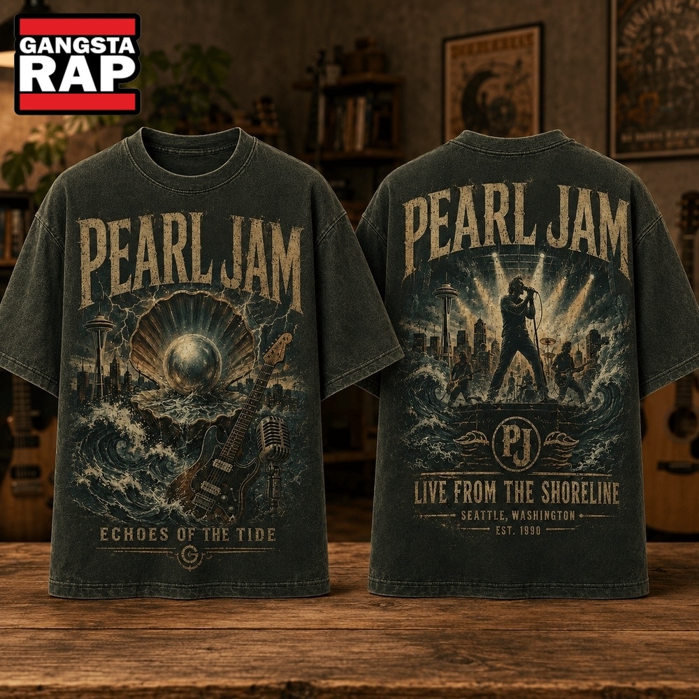 Pearl Jam Echoes of the Tide Live From The Shoreline 3D Shirt, Trending 3D Music Shirt Pearl Jam Echoes of the Tide Live From The Shoreline 3D Shirt, Trending 3D Music Shirt