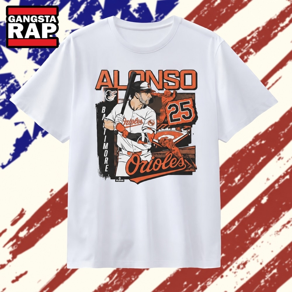 Pete Alonso 25 Baltimore Orioles MLB Baseball T Shirt, Trending 2D Shirt Pete Alonso 25 Baltimore Orioles MLB Baseball T Shirt, Trending 2D Shirt