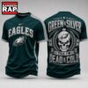 Philadelphia Eagles NFL Till I’m Dead Forever Skull Fan Pride 3D Shirt, Football New Design Shirt Philadelphia Eagles Nfl Till I M Dead Forever Skull Fan Pride 3D Shirt