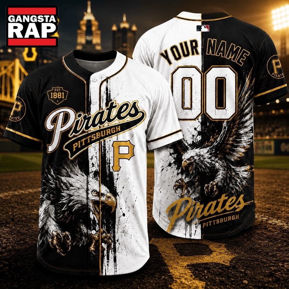 Pittsburgh Pirates 2026 MLB Eagle America Personalized Baseball Jersey , MLB Baseball Jersey Pittsburgh Pirates 2026 Mlb Eagle America Personalized Baseball Jersey