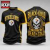Pittsburgh Steelers NFL Till I’m Dead Forever Skull Fan Pride 3D Shirt, Football New Design Shirt Pittsburgh Steelers Nfl Till I M Dead Forever Skull Fan Pride 3D Shirt