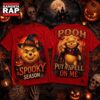 Pooh Witch Hat And Vampire Cape Halloween Lovers Who Embrace Spooky Season 3D Shirt , Music Trending 3D Shirt Pooh Witch Hat And Vampire Cape Halloween Lovers Who Embrace Spooky Season 3D Shirt