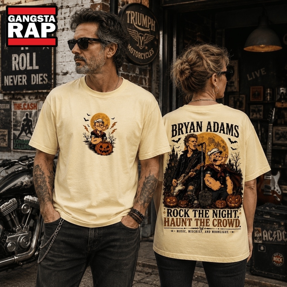 Popeye Bryan Adams Midnight Power Jam Halloween 3D Shirt, Trending 3D Music Shirt Popeye Bryan Adams Midnight Power Jam Halloween 3D Shirt, Trending 3D Music Shirt