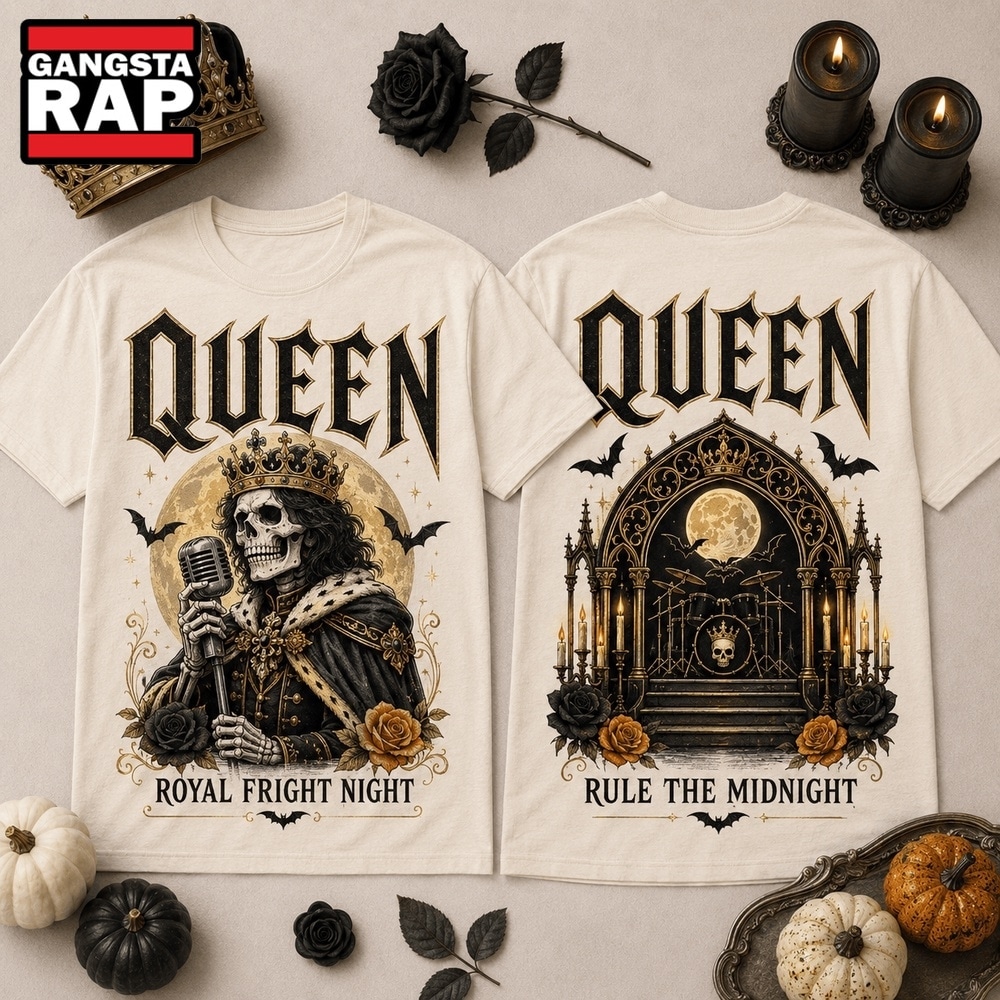 Queen Royal Fright Night Gothic Rock 3D Shirt, Trending 3D Music Shirt Queen Royal Fright Night Gothic Rock 3D Shirt, Trending 3D Music Shirt