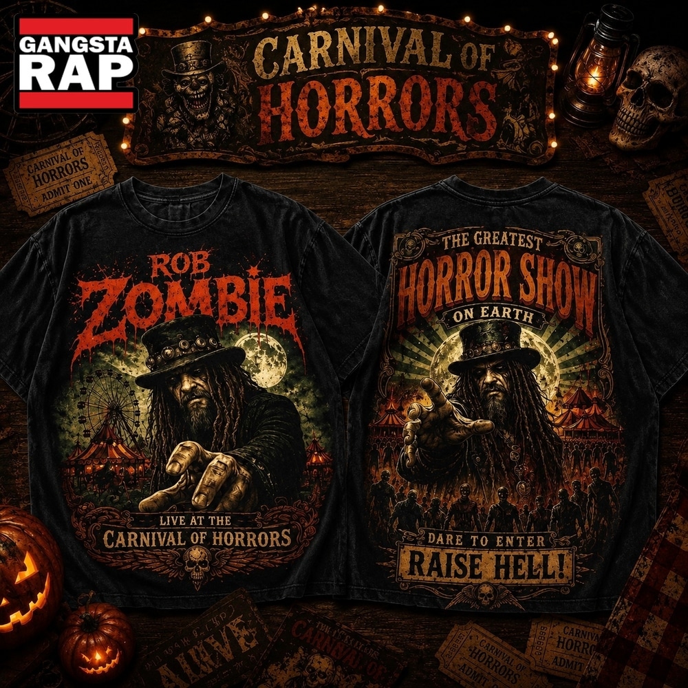 Rob Zombie Dare to Enter Raise Hell 3D Shirt, Trending 3D Music Shirt Rob Zombie Dare to Enter Raise Hell 3D Shirt, Trending 3D Music Shirt