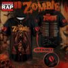 Rob Zombie Tour 2023 Personalized Baseball Jersey, Trending Music Jersey Rob Zombie Tour 2023 Personalized Baseball Jersey