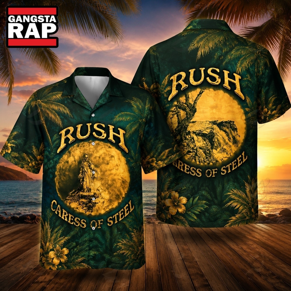 Rock Band Rush Caress Of Steel Hawaiian Shirt , Music Hawaiian Shirt Rock Band Rush Caress Of Steel Hawaiian Shirt , Music Hawaiian Shirt