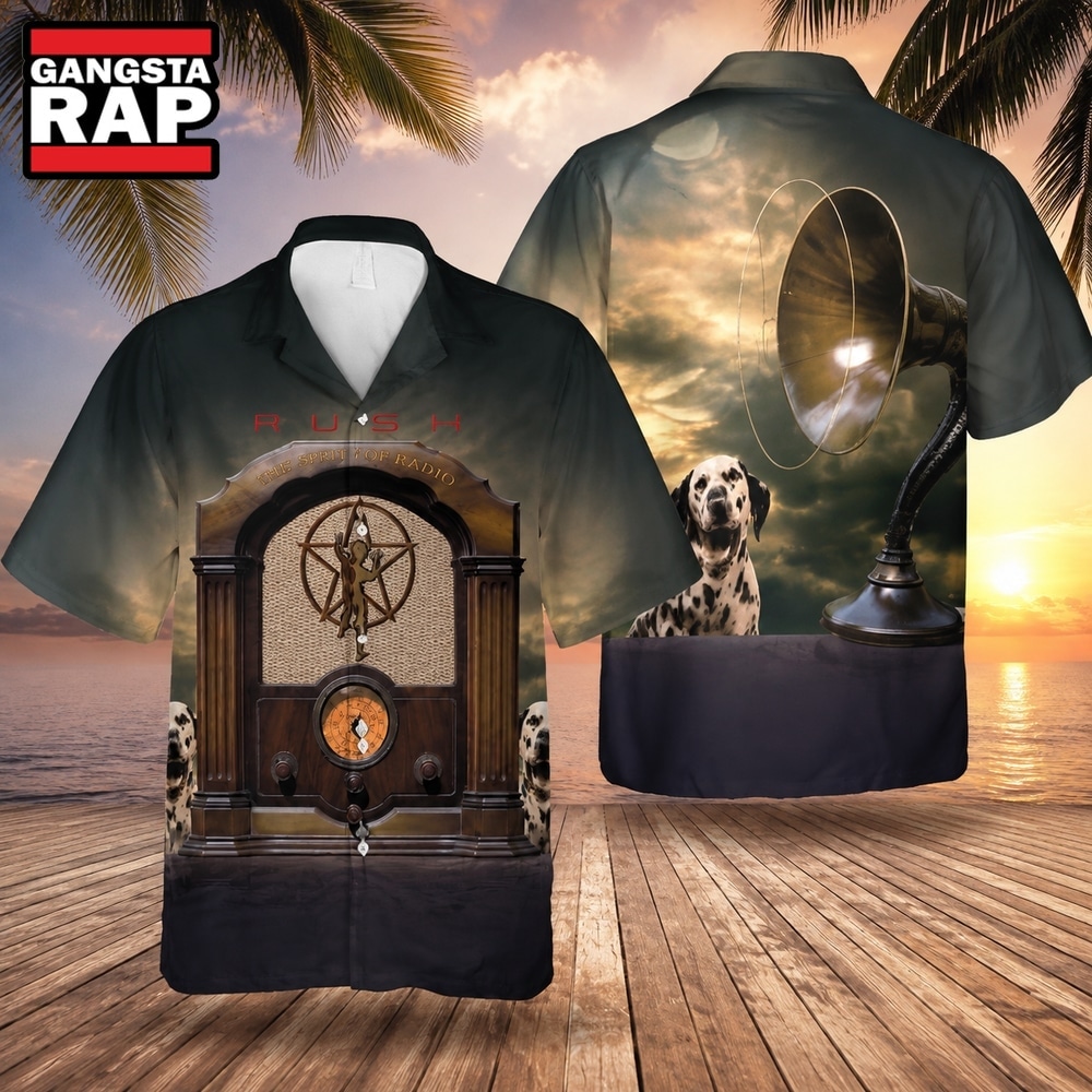 Rock Band Rush The Spirit Of Radio Summer Aloha Hawaiian Shirt, Music Hawaiian Shirt Rock Band Rush The Spirit OF Radio Summer Aloha Hawaiian Shirt