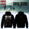 Royal Blood UK Tour 2026 Signed Black Hoodie, Trending 3D Music Shirt Royal Blood UK Tour 2026 Signed Black Hoodie