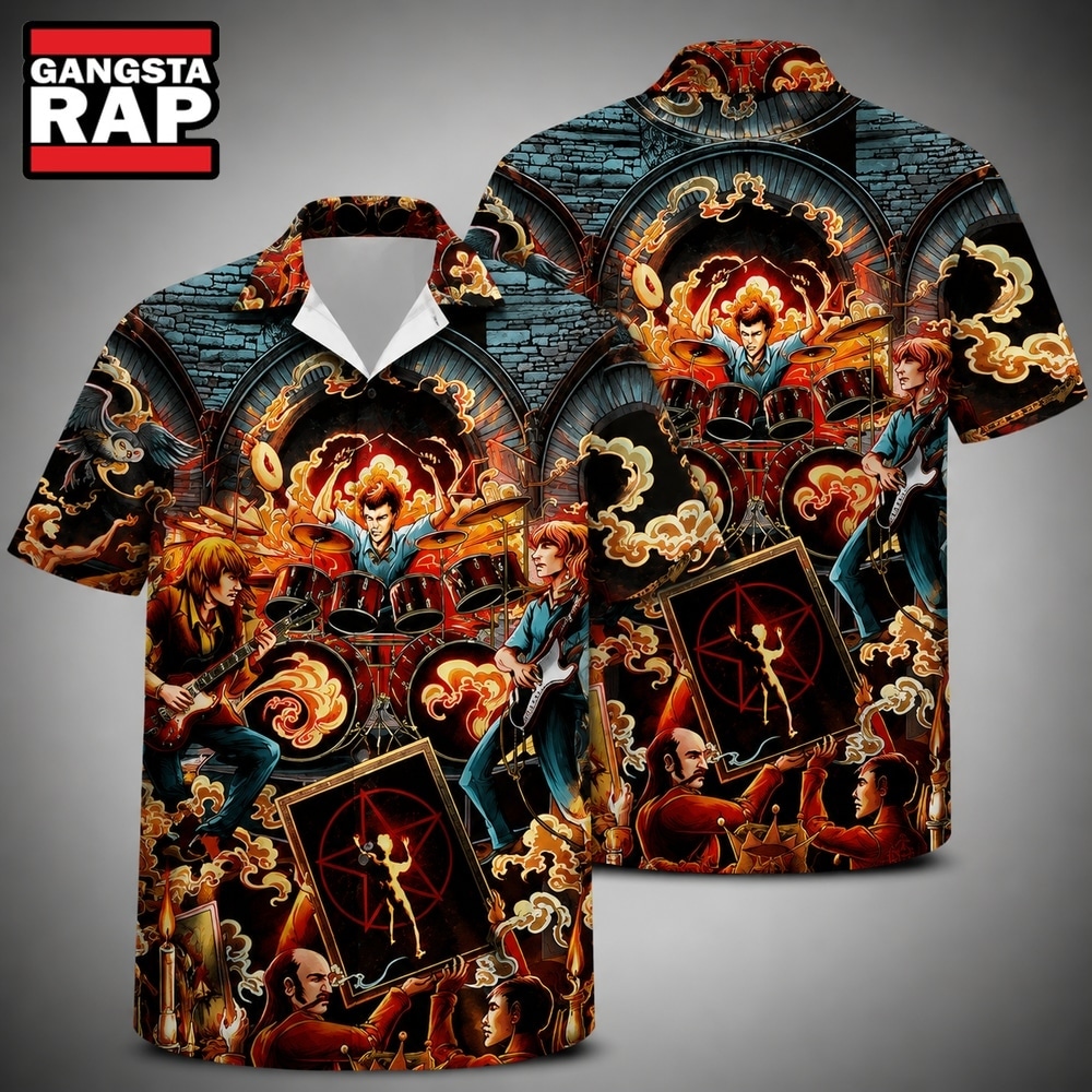 Rush Band Concert Art Hawaiian Shirt , Music Hawaiian Shirt Rush Band Concert Art Hawaiian Shirt , Music Hawaiian Shirt