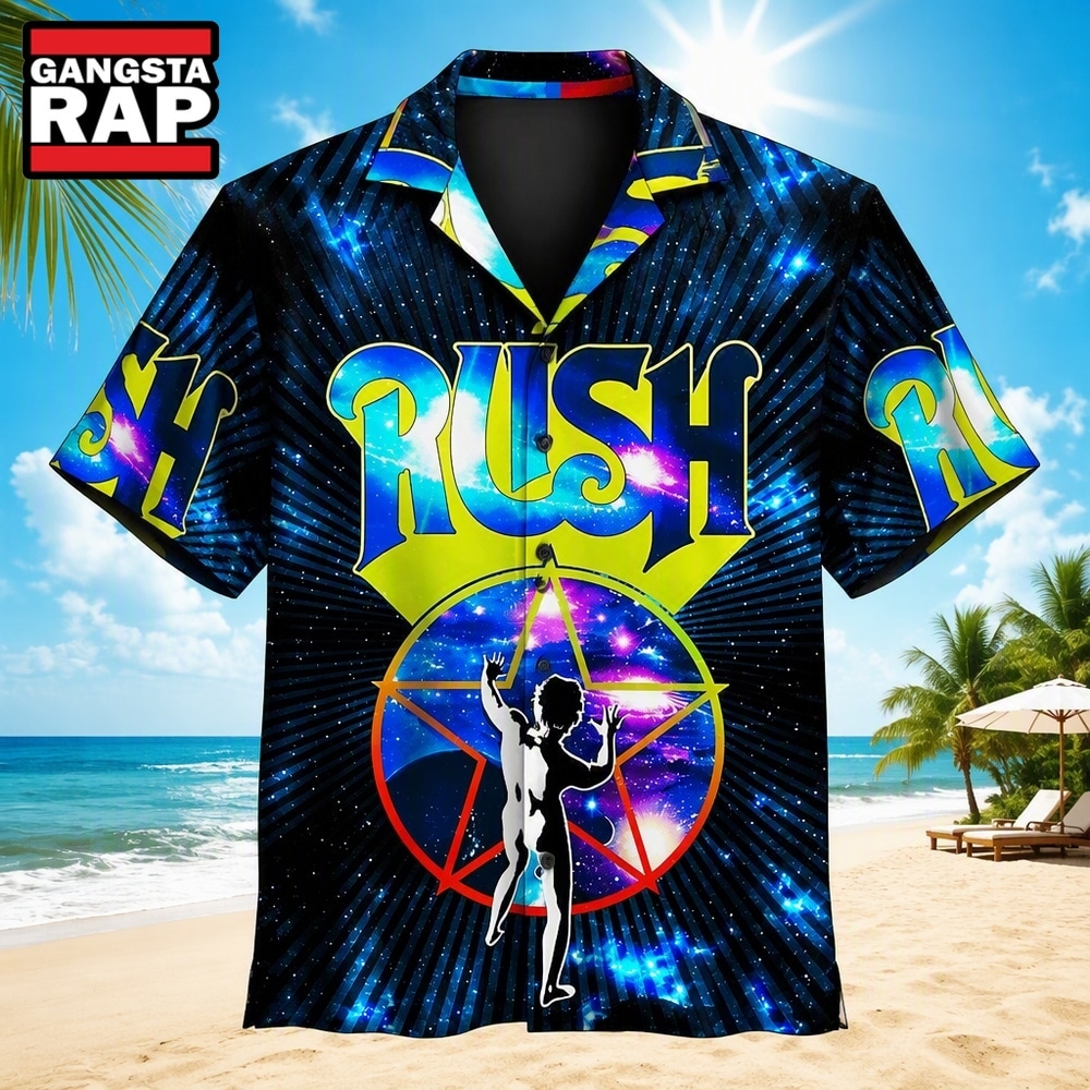 Rush Cosmic Star Hawaiian Shirt , Music Hawaiian Shirt Rush Cosmic Star Hawaiian Shirt , Music Hawaiian Shirt