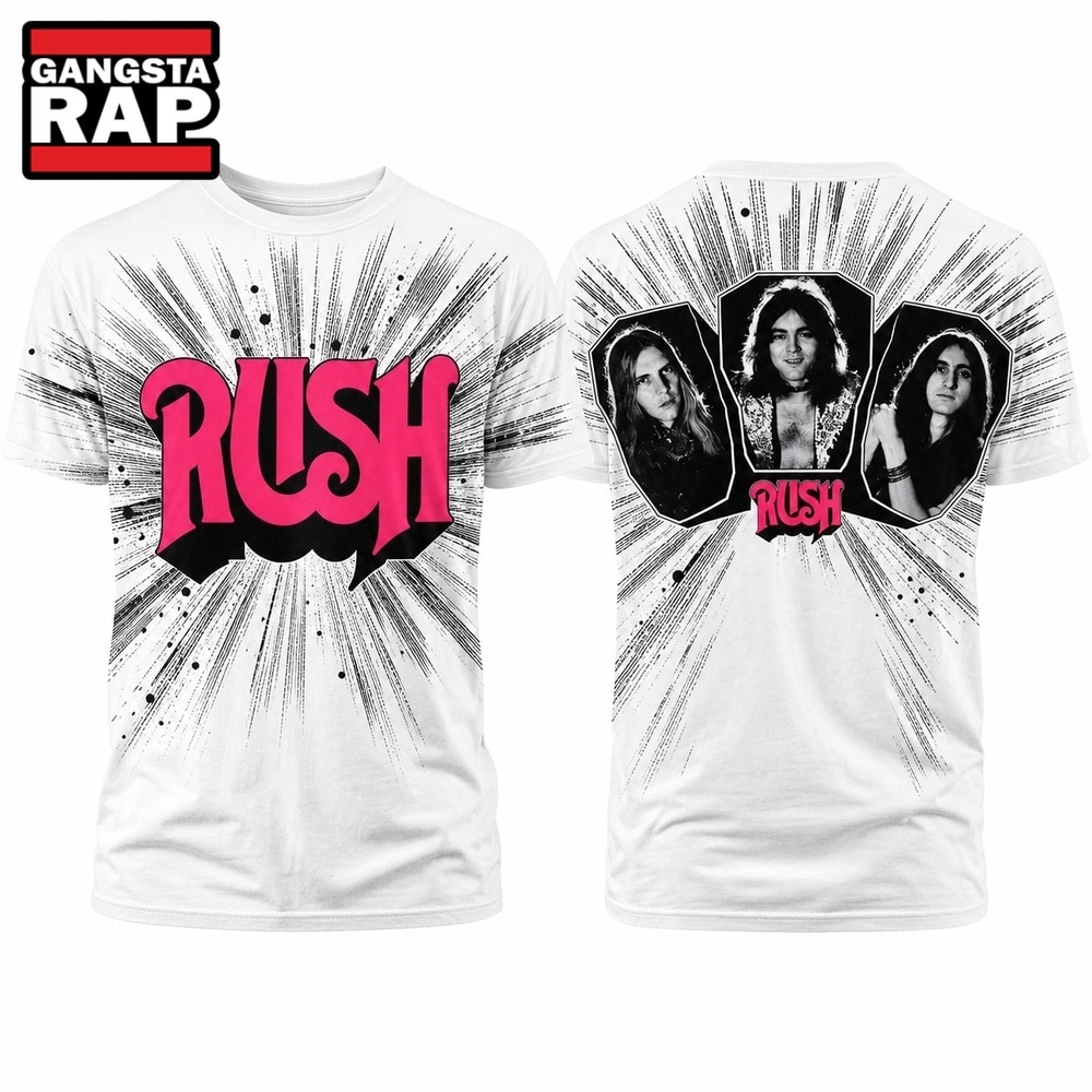 Rush Debut Album Cover Unisex Polyester Gift For Fan 3D T Shirt , Music Trend Shirt Rush Debut Album Cover Unisex Polyester Gift For Fan 3D T Shirt , Music Trend Shirt