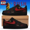 RUSH Fifty Something Tour 2026 Signed Black Air Force 1 Shoes , Music Air Force 1 Shoes Rush Fifty Something Tour 2026 Signed Black Air Force 1 Shoes