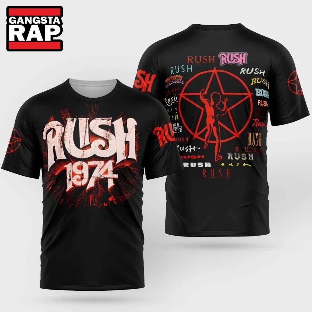 Rush Merch Starman 50th Anniversary 1974 T Shirt , Music Trend Shirt Rush Merch Starman 50th Anniversary 1974 T Shirt , Music Trend Shirt