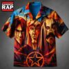 Rush Progressive Portraits Hawaiian Shirt , Music Hawaiian Shirt Rush Progressive Portraits Hawaiian Shirt