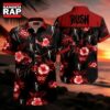 Rush Red Hibiscus Hawaiian Shirt , Music Hawaiian Shirt 2 Rush Red Hibiscus Hawaiian Shirt , Music Hawaiian Shirt Rush Red Hibiscus Hawaiian Shirt