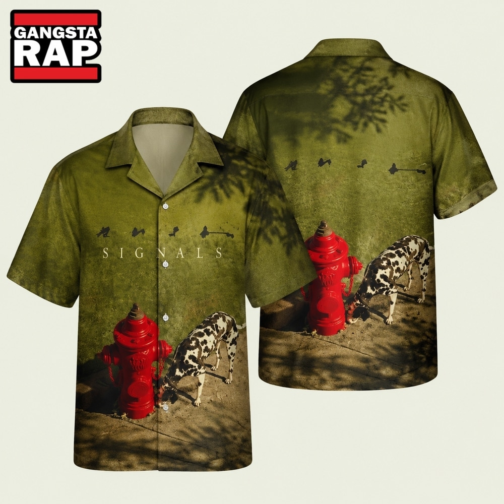 Rush Rock Band Signals Hawaiian Shirt, Music Hawaiian Shirt Rush Rock Band Signals Hawaiian Shirt