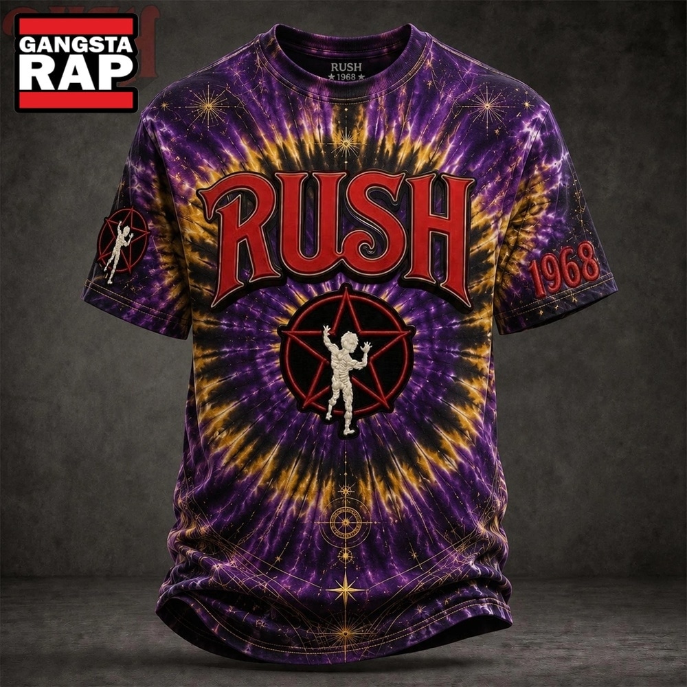 Rush Starman 1968 T Shirt , Music Trend Shirt Rush Starman 1968 T Shirt , Music Trend Shirt