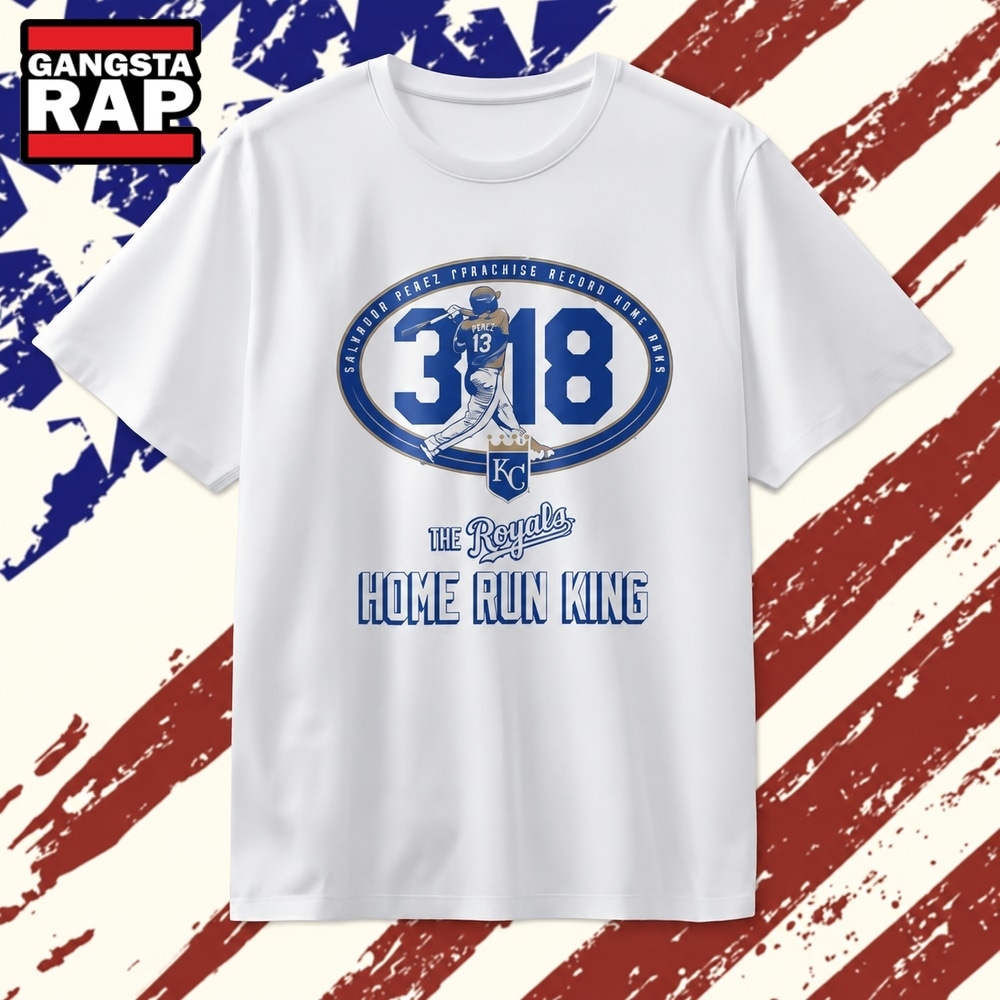 Salvador Perez franchise record Home Runs King KC Royals T Shirt , Trending 2D Shirt Salvador Perez franchise record Home Runs King KC Royals T Shirt , Trending 2D Shirt