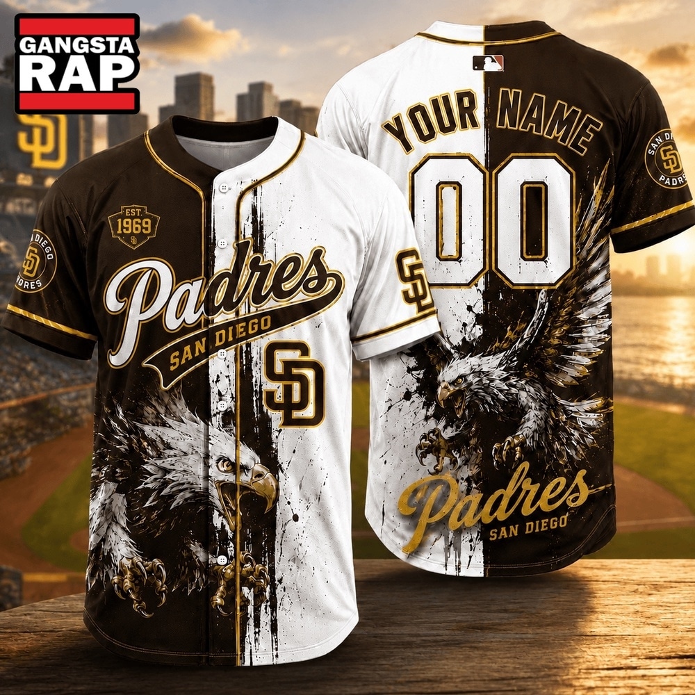 San Diego Padres 2026 MLB Eagle America Personalized Baseball Jersey , MLB Baseball Jersey San Diego Padres 2026 Mlb Eagle America Personalized Baseball Jersey