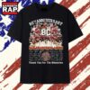 San Francisco 49ers 80th Anniversary 1946 2026 Legends Signatures T Shirt, Trending 2D Shirt 2 San Francisco 49ers 80th Anniversary 1946 2026 Legends Signatures T Shirt, Trending 2D Shirt San Francisco 49ers 80th Anniversary 1946 2026 Legends Signatures T Shirt