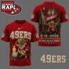 San Francisco 49ers NFL 9 11 25th Anniversary Never Forget Memorial 3D T Shirt, Football New Design Shirt 3 San Francisco 49ers NFL 9 11 25th Anniversary Never Forget Memorial 3D T Shirt, Football New Design Shirt San Francisco 49ers Nfl 9 11 25th Anniversary Never Forget Memorial 3D T Shirt