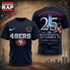 San Francisco 49ers NFL Honoring 25 Years Remembering September 11 T Shirt, Football New Design Shirt 2 San Francisco 49ers NFL Honoring 25 Years Remembering September 11 T Shirt, Football New Design Shirt San Francisco 49ers Nfl Honoring 25 Years Remembering September 11 T Shirt