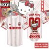 San Francisco 49ers NFL Kitty Game Day Custom Baseball Jersey Shirt , NFL Baseball Jersey 3 San Francisco 49ers NFL Kitty Game Day Custom Baseball Jersey Shirt , NFL Baseball Jersey San Francisco 49ers Nfl Kitty Game Day Custom Baseball Jersey Shirt