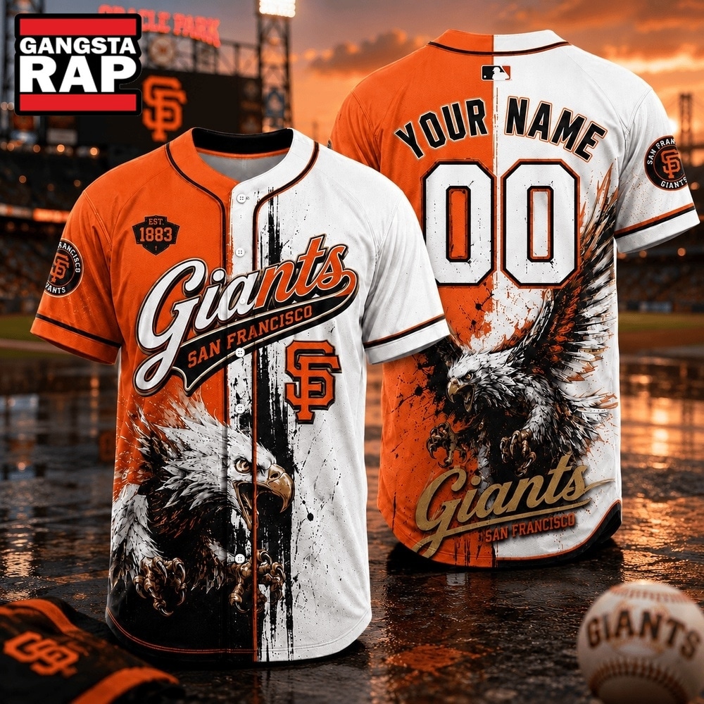 San Francisco Giants 2026 MLB Eagle America Personalized Baseball Jersey , MLB Baseball Jersey San Francisco Giants 2026 Mlb Eagle America Personalized Baseball Jersey