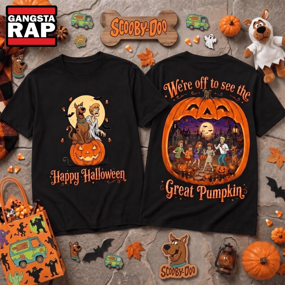 Scooby Doo Halloween Night Great Pumpkin T Shirt, Trending 3D Music Shirt Scooby Doo Halloween Night Great Pumpkin T Shirt, Trending 3D Music Shirt