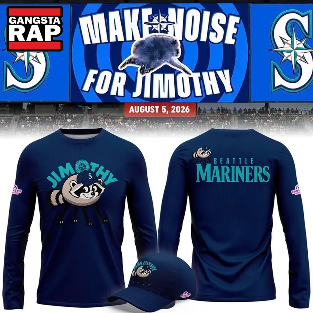 Seattle Mariners x Jimothy 2026 Limited Edition Long Sleeve Shirt
